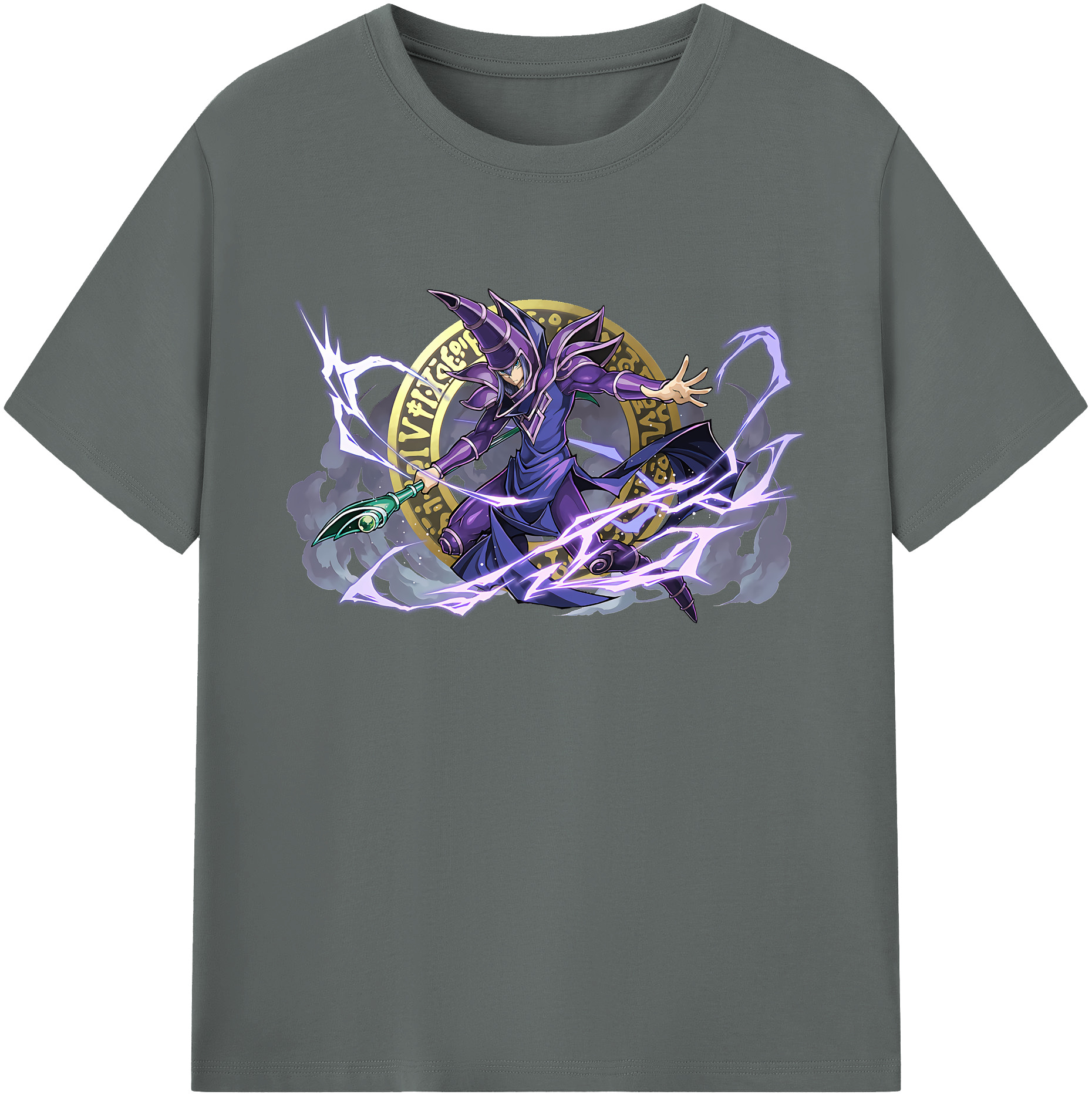 （画像用） 遊☆戯☆王 Yu-Gi-Oh! 綿100％ メンズ半袖Tシャツ｜肌触りやわらか＆通気性
